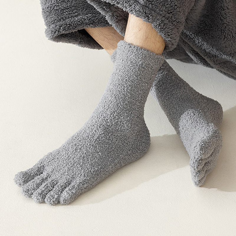 1/5 คู่ Mans Thermal Toe ถุงเท - Thermal Sock Winter บทวิจารณ์และราคา